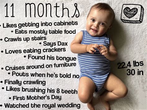 Happy 11 Months Old Baby Quotes Shortquotescc