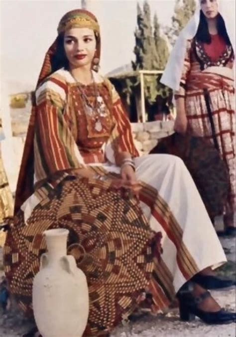 Return To The Mediterranean🏺 On Twitter Palestinian Women In Traditional Dress
