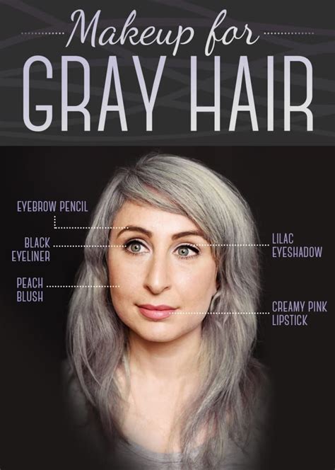 Here Is Every Little Detail On How To Dye Your Hair Gray Grey Hair Eyebrows Grey Hair Dye