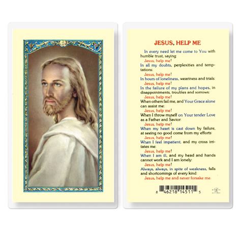 Jesus Help Me Prayer Card New Product Critical Reviews Prices And