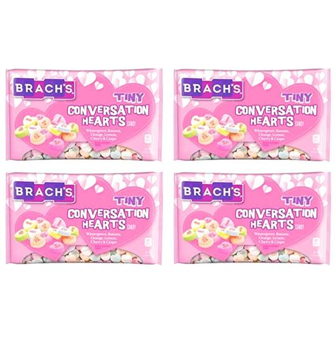 Buy Brachs Tiny Conversation Hearts Candy Valentines Day 6 Assorted