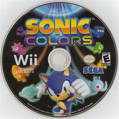 Filesonic Colors Wii Us Discpng Sonic Retro