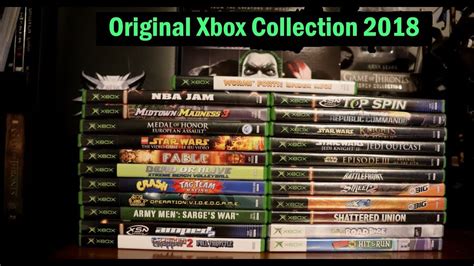 Original Xbox Game Collection 2018 23 Games Youtube