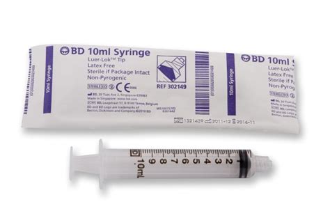 Bd Ml Luer Lock Syringe Asp Healthcare