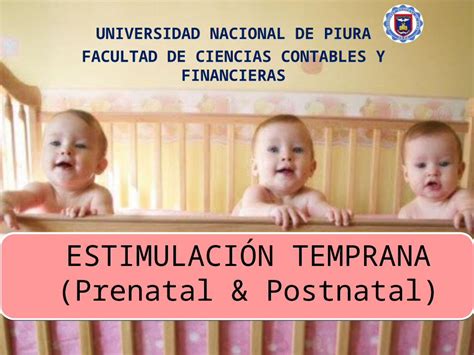 Ppt Estimulacion Temprana Prenatal Y Postnatal Diap Dokumentips