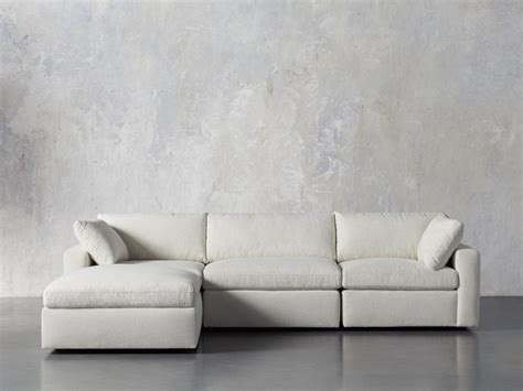 Crypton Fabric Sectional Sofa Baci Living Room