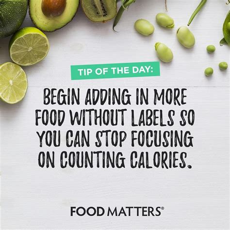 Your Tip For Today Foodmatters Fmquotes Fmtip