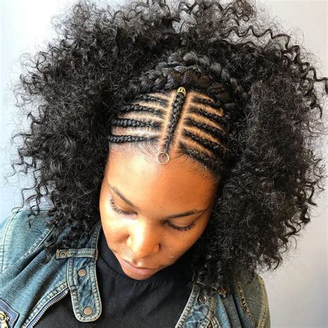 23 Simple Cornrow Hairstyles For Natural Hair Hairstyle Catalog