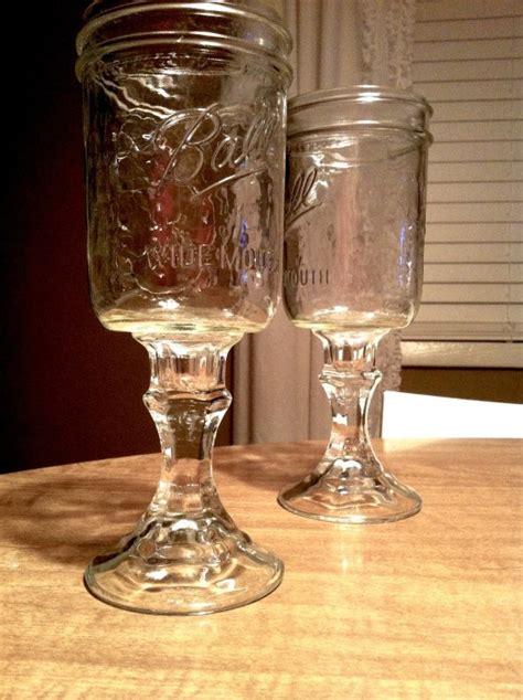 12 Intriguing Ways To Make A Mason Jar Wine Glass Guide Patterns