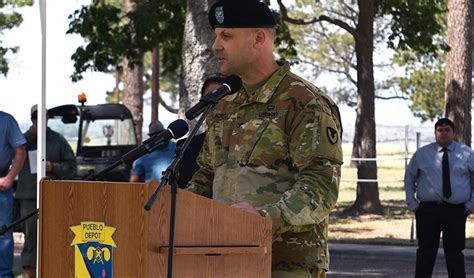 New Commander Takes Charge At Pueblo Chemical Depot Program Executive