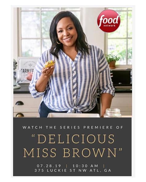 This is a list of the shows on food network; Chef Brown | Famous black, Series premiere, Food network ...