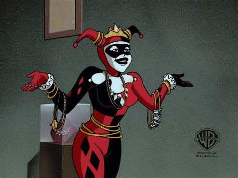 Batman The Animated Series Original Production Cel Harley Quinn Choice Fine Art