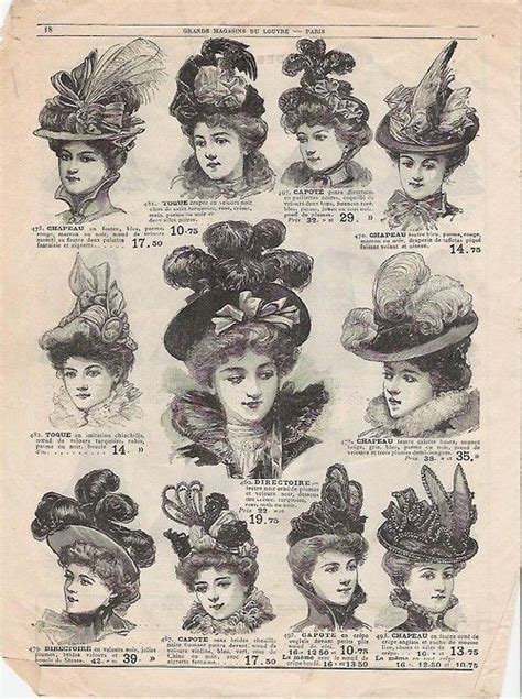 Hats 1890s Victorian Hats Historical Hats Edwardian Hat