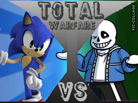 Sonic Vs Sans Total Warfare Fanon Wikia Fandom