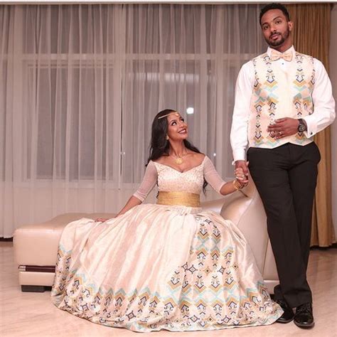 Ethiopian Cultural Wedding Dress