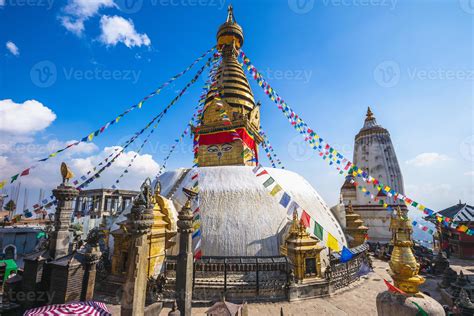 Swayambhunath Aka Monkey Temple In Kathmandu Nepal 2642386 Stock Photo