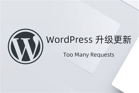 Wordpress 升级更新出现“too Many Requests”解决办法 泪雪博客