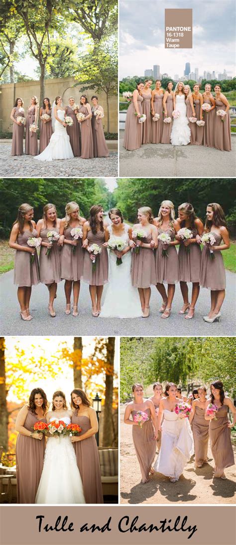 Top 10 Pantone Fall Wedding Colors For Bridesmaid Dresses