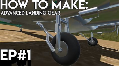 Simpleplanes How To Make Advanced Landing Gear Youtube