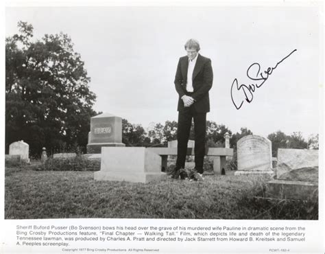 Bo Svenson Walking Tall The Final Chapter Regis Autographs