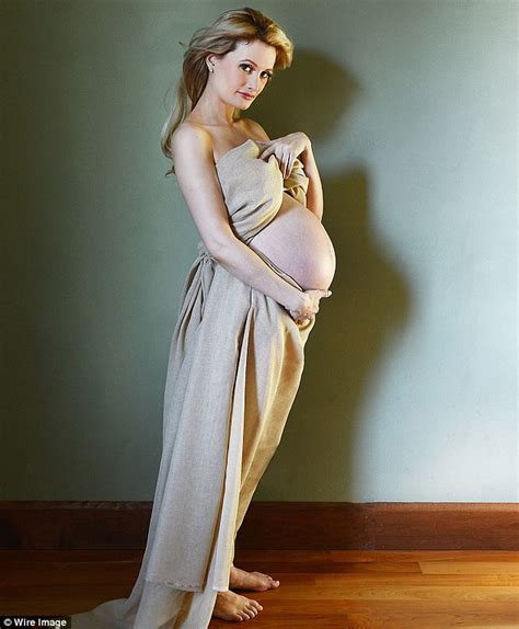 Pregnant Holly Madison Puts On A Peepshow As She Proudly Bares Her Bump In Maternity Photoshoot