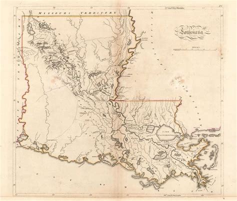 Louisiana Geographicus Rare Antique Maps