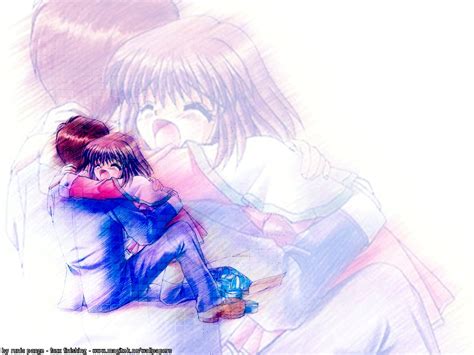 25 Anime Hug Wallpaper Free Download Baka Wallpaper