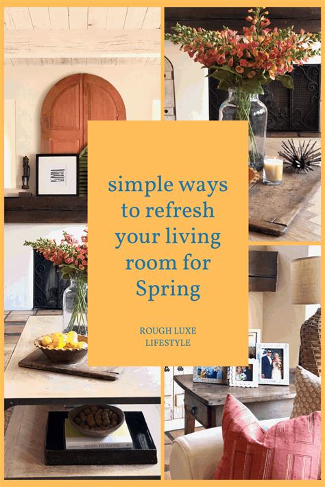 Simple Ways To Refresh Your Living Room For Spring Cindy Hattersley