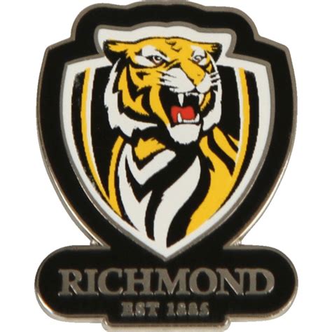 Richmond Tigers Logo Pin Afllogopinrich