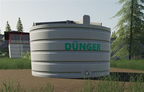Liquid Fertilizer Tank Placeable V10 Fs19 Farming Simulator 19 Mod