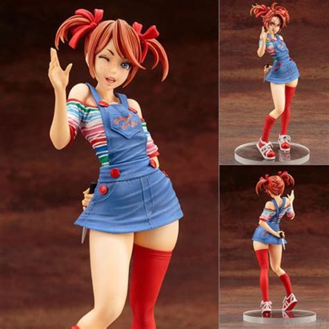 Anime Horror Bishoujo Statue Bride Of Chucky Action Figure Toy Doll New