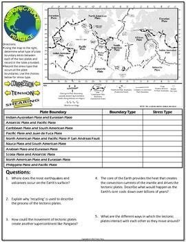 Plate tectonics brainpop sentences and quiz answers. Worksheet: Plate Tectonics Study Guide and Practice ...