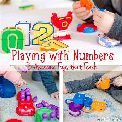 Playing With Numbers Toys That Teach Busy Toddler
