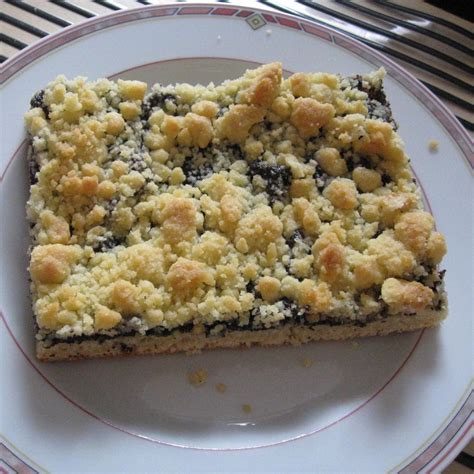 Mohn-Streuselkuchen vom Blech Rezept