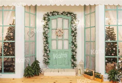 Kate Cozy Christmas Window Backdrop Designed By Chain Photographyn