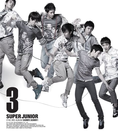 It was released as a digital single on march 9, 2009, and was later included as the title single in the group's third studio album, sorry, sorry, released on march 12, 2009. Álbum / Repackage Super Junior - SORRY, SORRY | Super ...