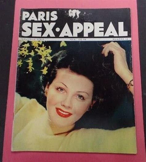 Paris Sex Appeal 14 French Naughty Magazine Magazine Paris