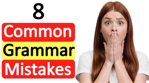 STOP Making These Grammar Mistakes Common Grammar Mistakes Learn With Examples YouTube