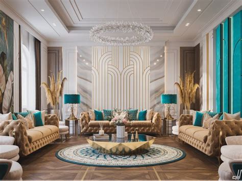 Ladies Majlis Luxury Living Room Decor Hall Interior Design Living