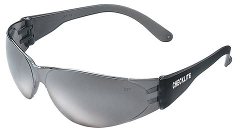 Mcr Safety Checklite Safety Glasses With Silver Mirror Lens