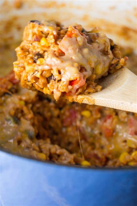 This Vegetarian Mexican Rice Casserole Is A Delicious And Easy Dinner