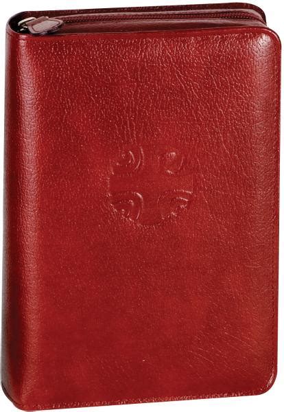 Christian Prayer Large And Reg Print Leather Zippered Book Cover St