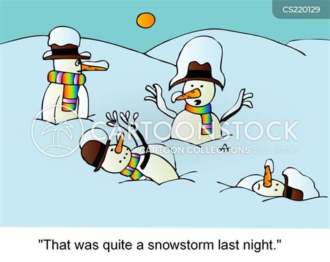 Snow Storm Cartoons And Comics Funny Pictures From Cartoonstock