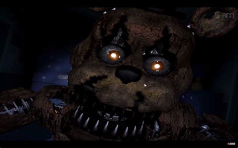 Bild Fnaf 4 Nightmare Freddy Jumpscare Five Nights At Freddys