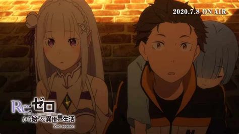 Rezero Season 2 Dijadwalkan Ulang Untuk Tayang Pada 8 Juli Dengan 2