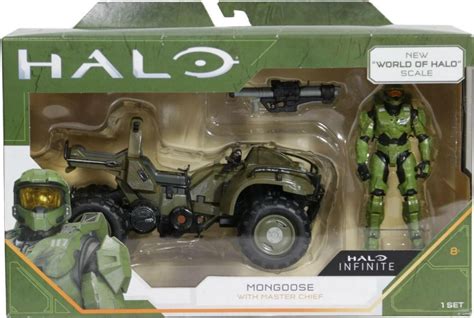 Halo Infinite Action Figure Master Chief With Mongoose
