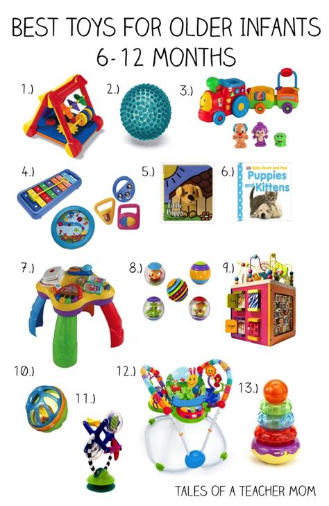 What toys should you get to best stimulate learning and development? Best Toys for Older Infants 6 - 12 Months - Tales of a ...