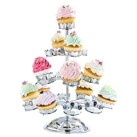 Chrome Plated Cupcake Tree That Holds 21 Cupcakes Cute Cupcakes