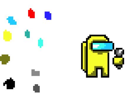 Yellow Pixel Art Maker