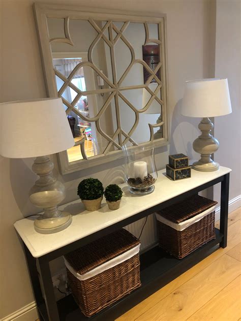 Woodford Radiator Console Table With Stone Top Deanery Furniture